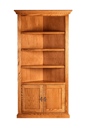 Henderson Corner Bookcase - Home Furniture Factory